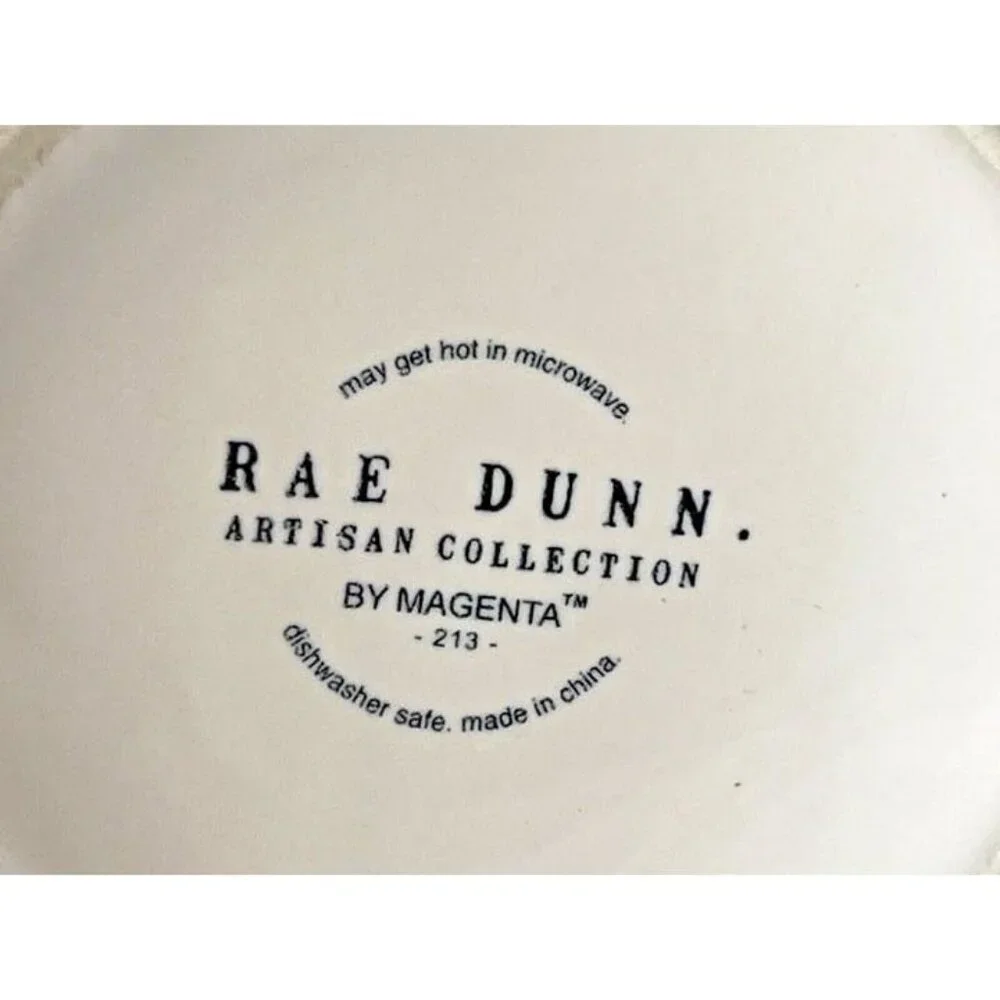 Rae Dunn Artisan Collection Hot Cocoa Pot Pitcher‎ with Handle By Magenta #213
